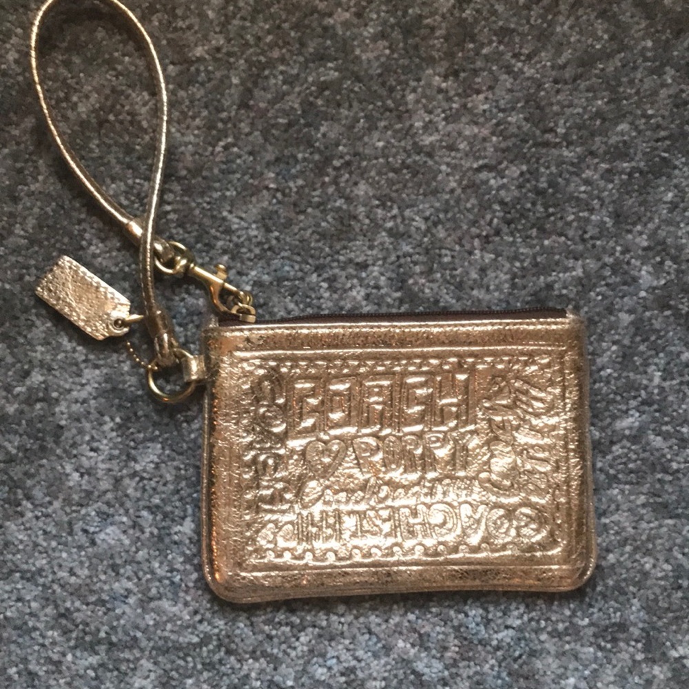 Coach wristlet